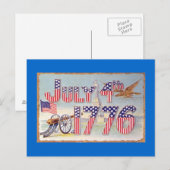 Carte postale vintage 7-4 (Devant / Derrière)