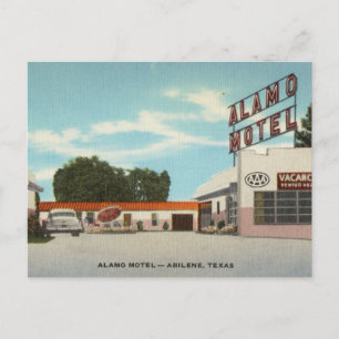 Carte Postale Vintage, Abilene, Texas