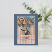 Carte postale Vintage Abraham Lincoln (Debout devant)