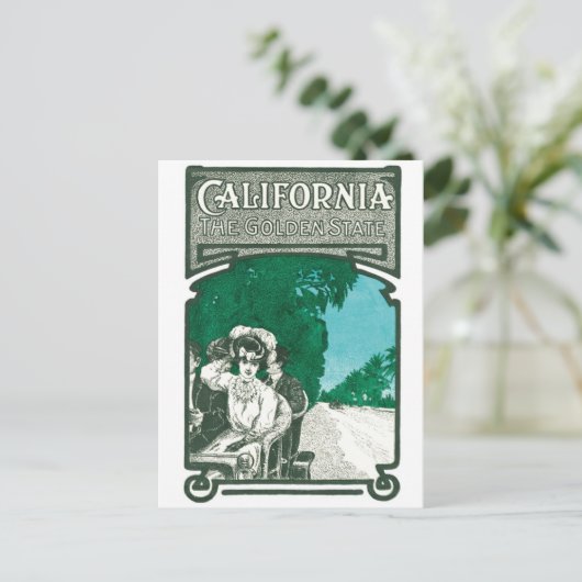 Carte postale Vintage Ad (Debout devant)