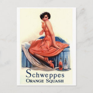 Carte postale Vintage Ad Poster