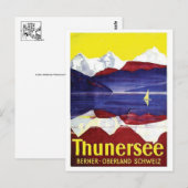 Carte postale Vintage Ad Poster (Devant / Derrière)