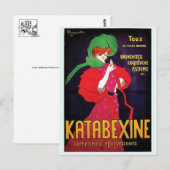 Carte postale Vintage Ad Poster (Devant / Derrière)