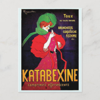 Carte postale Vintage Ad Poster