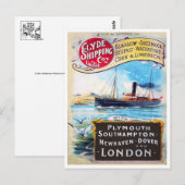 Carte postale Vintage Ad Poster (Devant / Derrière)