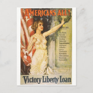 Carte postale Vintage Ad Poster