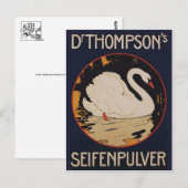 Carte postale Vintage Ad Poster (Devant / Derrière)
