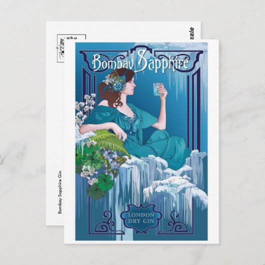 Carte postale Vintage Ad Poster (Devant / Derrière)