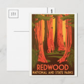 Carte postale Vintage Ad Poster (Devant / Derrière)