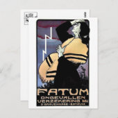 Carte postale Vintage Ad Poster (Devant / Derrière)