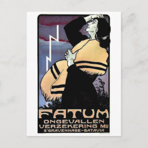 Carte postale Vintage Ad Poster