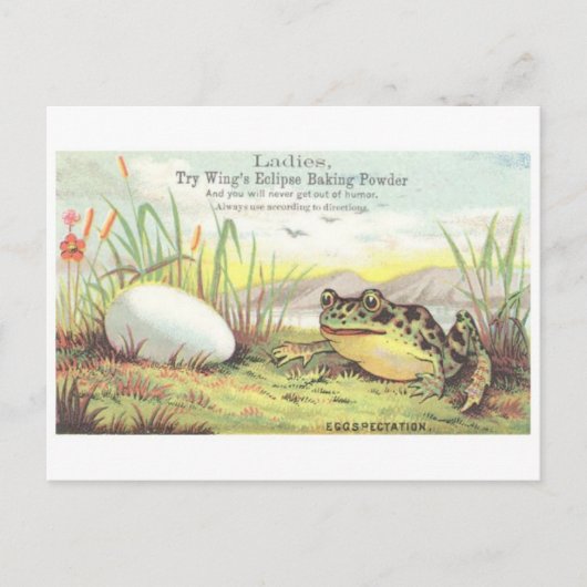 Carte postale Vintage Ad Poster (Devant)