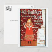 Carte postale Vintage Ad Poster (Devant / Derrière)