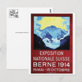 Carte postale Vintage Ad Poster (Devant / Derrière)