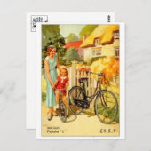 Carte postale Vintage Ad Poster (Devant / Derrière)