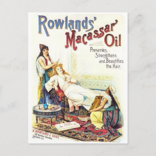 Carte postale Vintage Ad Poster (Devant)