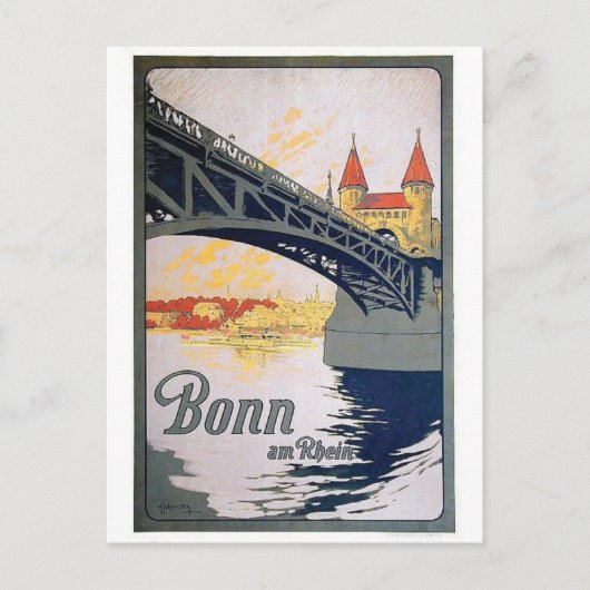 Carte postale Vintage Ad Poster (Devant)