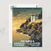 Carte postale Vintage Ad Poster (Devant / Derrière)