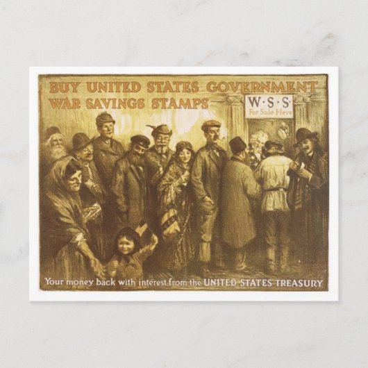 Carte postale Vintage Ad Poster (Devant)
