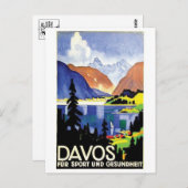 Carte postale Vintage Ad Poster (Devant / Derrière)