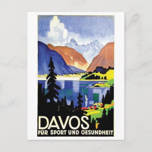 Carte postale Vintage Ad Poster (Devant)