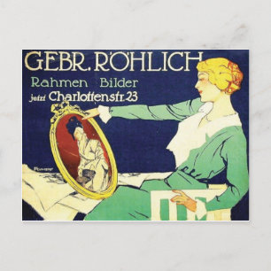 Carte postale Vintage Ad Poster
