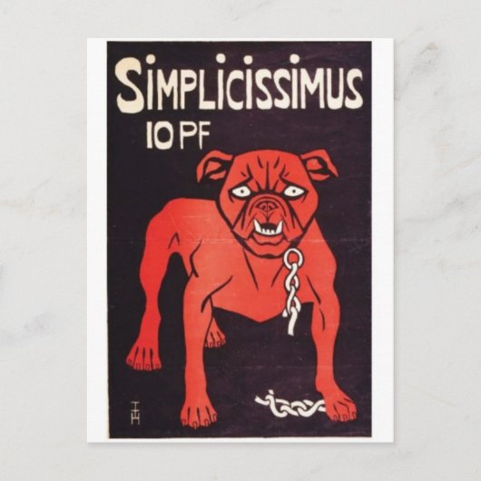 Carte postale Vintage Ad Poster (Devant)