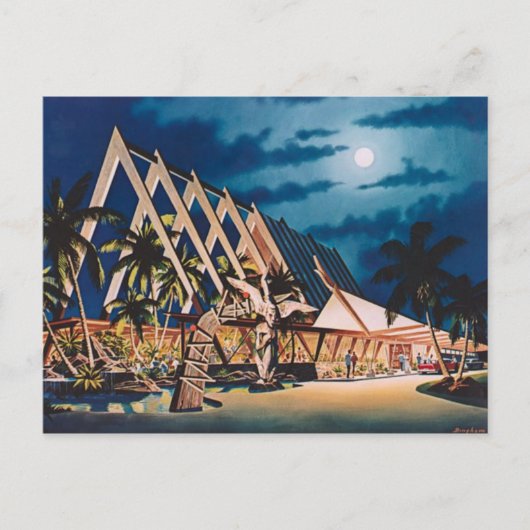 Carte postale Vintage Ad Poster (Devant)