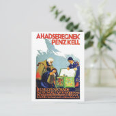 Carte postale Vintage Ad Poster (Debout devant)