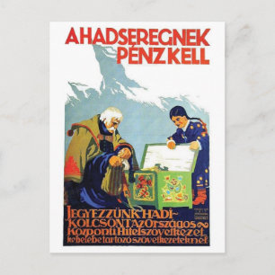 Carte postale Vintage Ad Poster