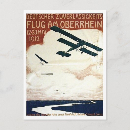 Carte postale Vintage Ad Poster (Devant)