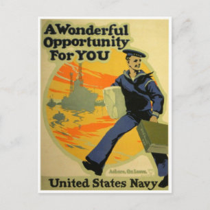 Carte postale Vintage Ad Poster