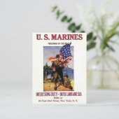 Carte postale Vintage Ad Poster (Debout devant)