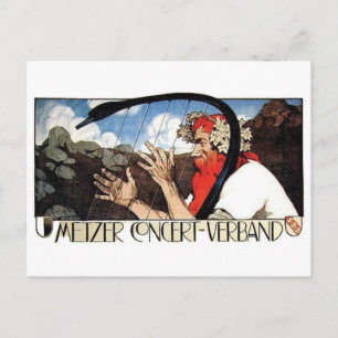 Carte postale Vintage Ad Poster