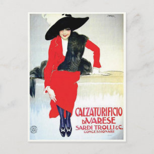 Carte postale Vintage Ad Poster