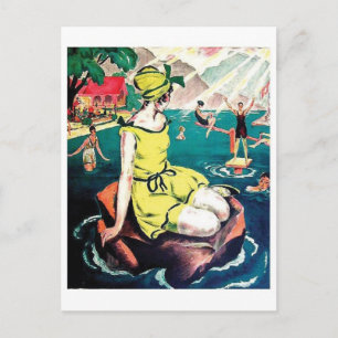 Carte postale Vintage Ad Poster