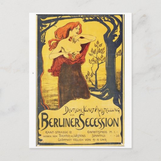 Carte postale Vintage Ad Poster (Devant)