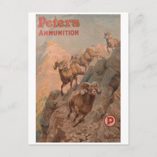 Carte postale Vintage Ad Poster (Devant)