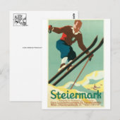 Carte postale Vintage Ad Poster (Devant / Derrière)