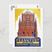 Carte postale Vintage Ad Poster (Devant / Derrière)