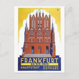 Carte postale Vintage Ad Poster