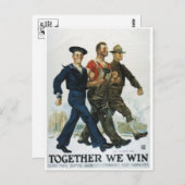 Carte postale Vintage Ad Poster (Devant / Derrière)