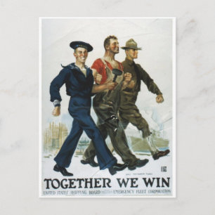 Carte postale Vintage Ad Poster