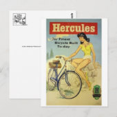 Carte postale Vintage Ad Poster (Devant / Derrière)