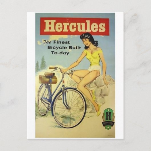 Carte postale Vintage Ad Poster (Devant)