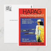 Carte postale Vintage Ad Poster (Devant / Derrière)