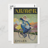 Carte postale Vintage Ad Poster (Devant / Derrière)