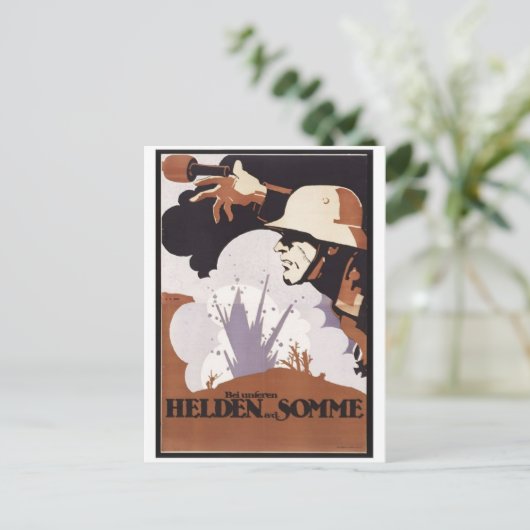 Carte postale Vintage Ad Poster (Debout devant)