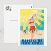 Carte postale Vintage Ad Poster (Devant / Derrière)