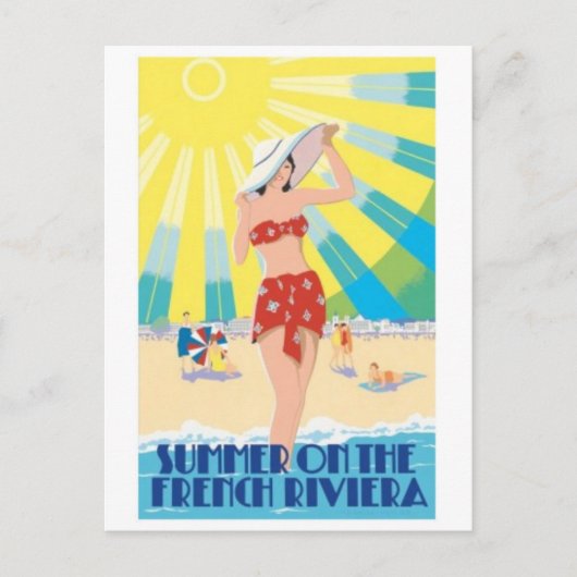 Carte postale Vintage Ad Poster (Devant)